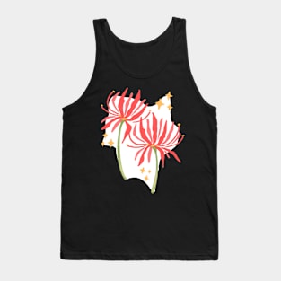 Red Spider Lilly - Lycoris Radiata Tank Top